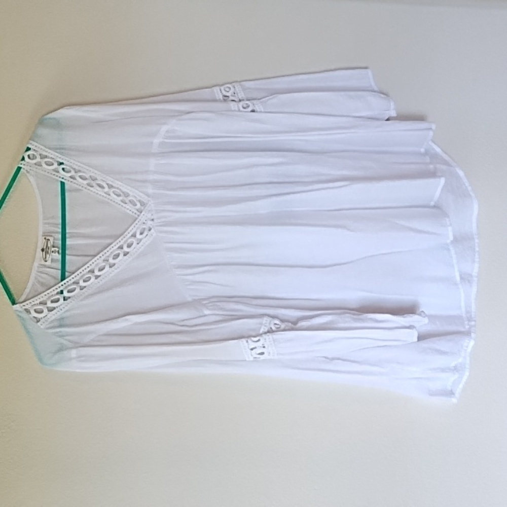 Women's white blouse
